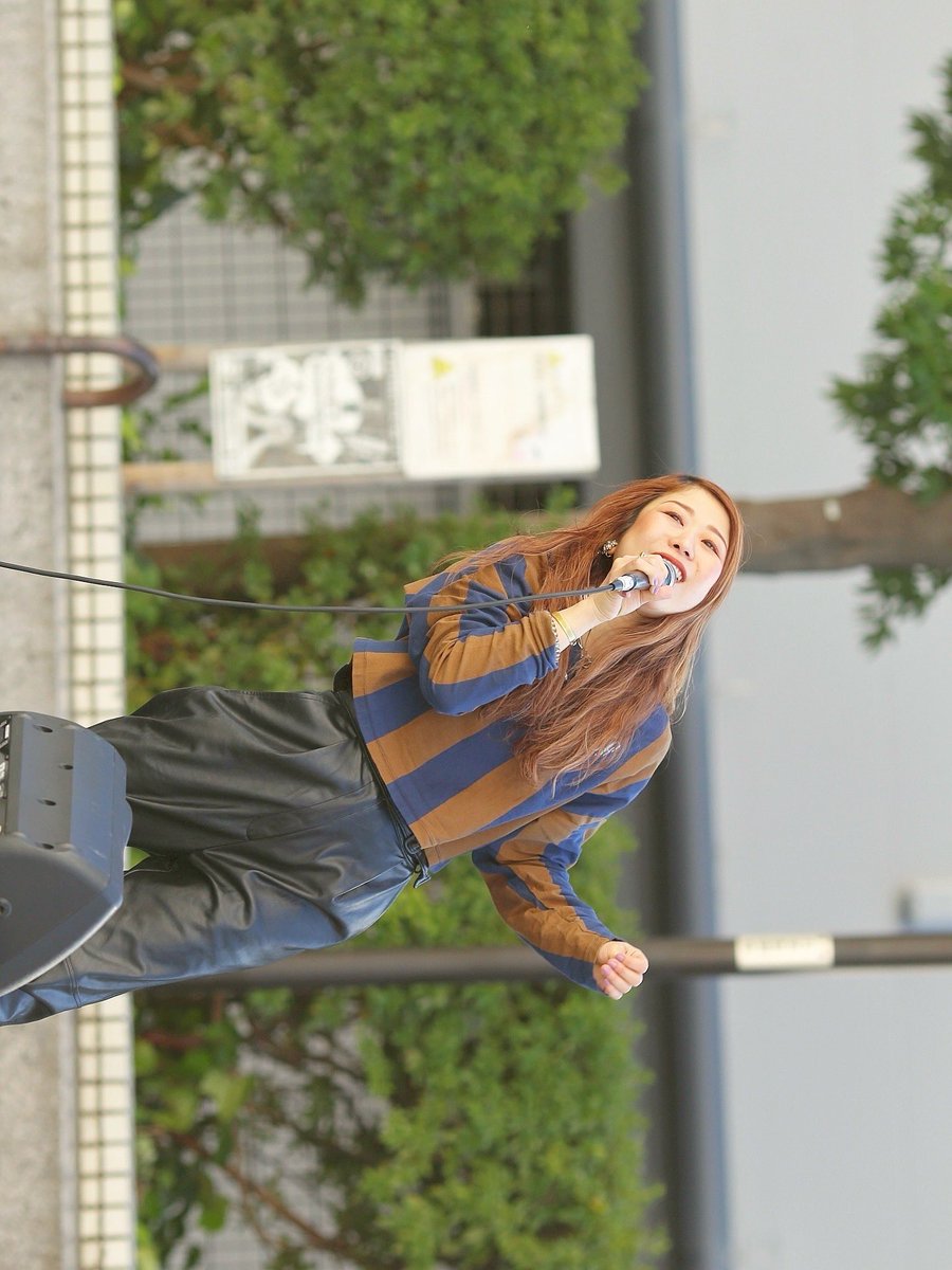 Live at Okahonmachi Park🛝I performed🌹 I participated in the