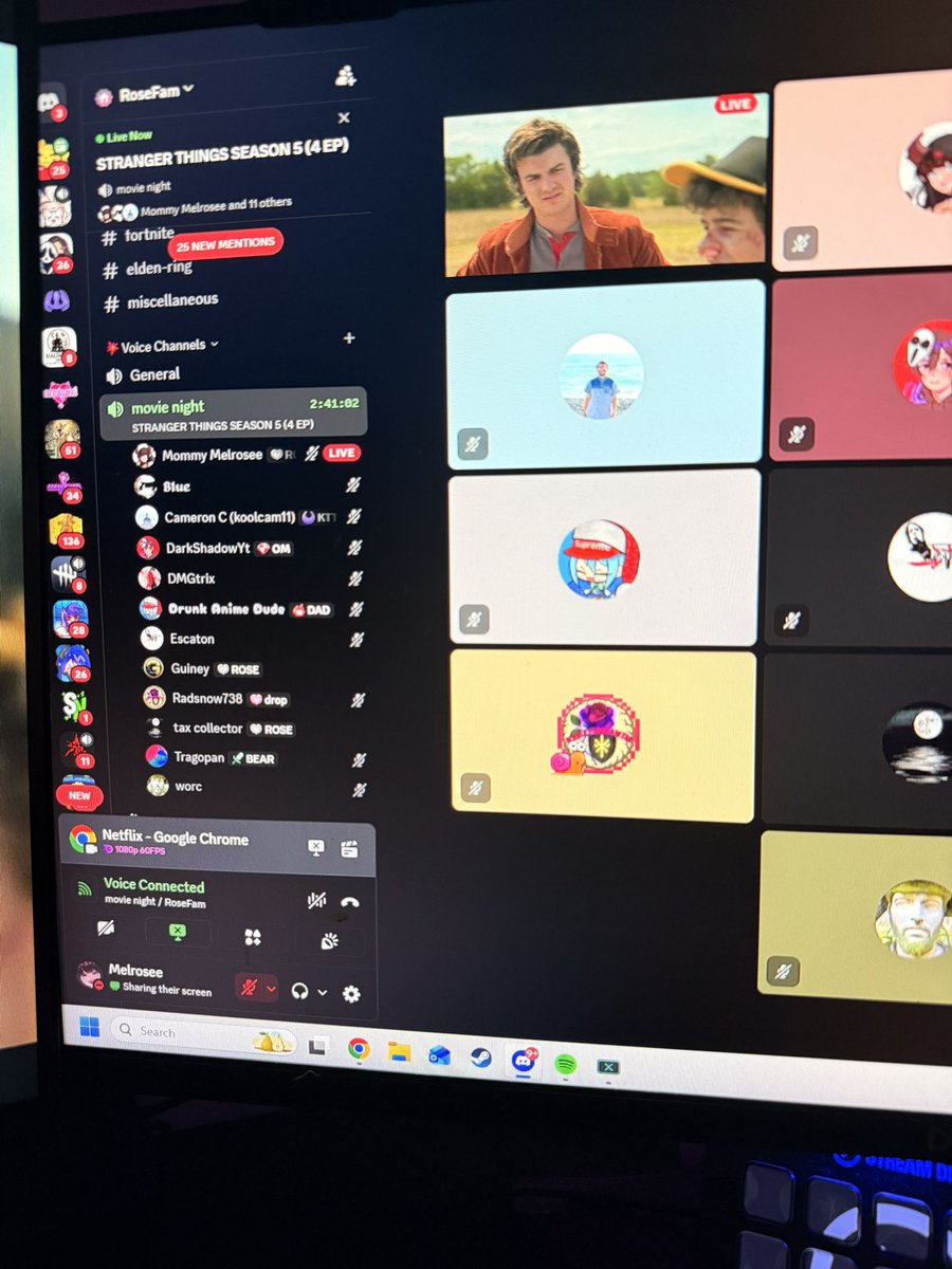 Happy to have this turn out for watching stranger things S5 episodes. 

I love watching my fav show with others and yapping about our theories and such 🤍

This means so much😊