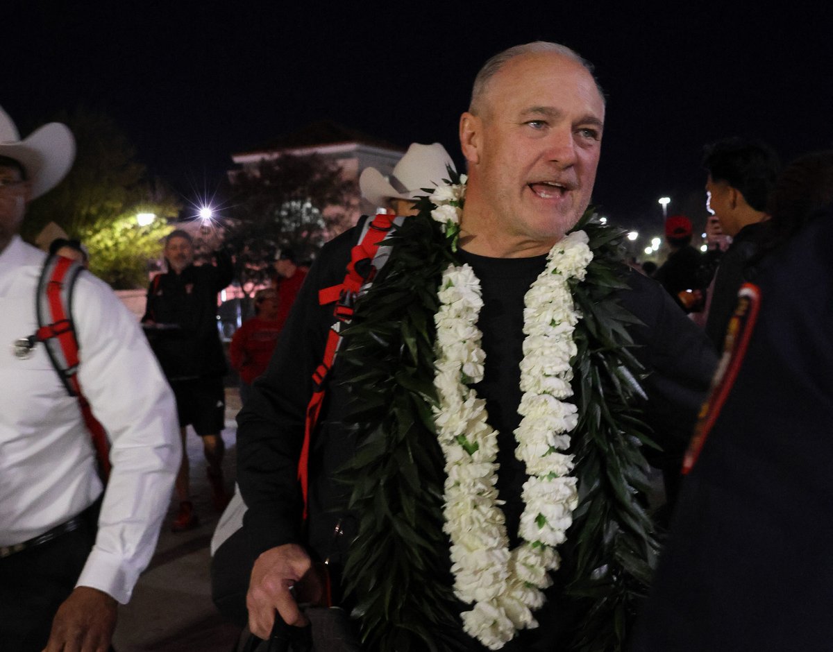 Red Raider Nation welcomed home its Big 12 Champions!

Fans packed outside Jones AT&amp;T Stadium on Friday night to celebrate Texas Tech's historic conference championship victory.

See more photos <a href="/lubbockonline/">Lubbock Avalanche-Journal</a>