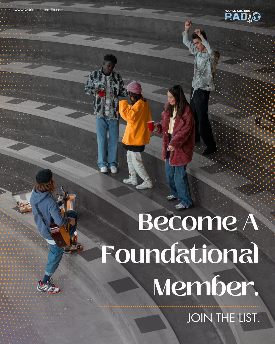 wocura's tweet image. The First Wave is forming. These are the artists and fans who will shape the culture of our platform from Day 1. Secure your spot on the waitlist and be there when the doors open.

Join the list.
worldcultureradio.com

#FirstWave #WCR #EarlyAccess #MusicCommunity #JoinUs