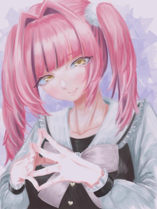 依頼ありがとう～!かわいく描けた