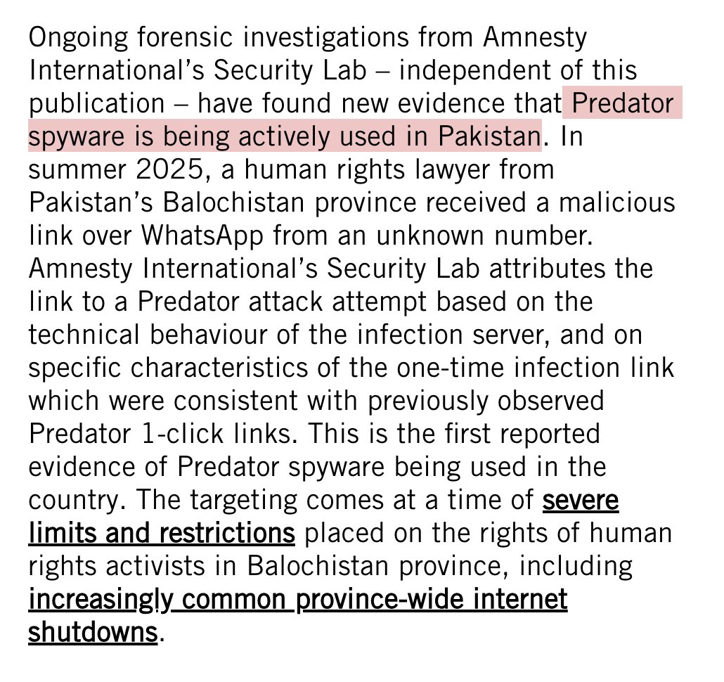 SadiaSy10639266's tweet photo. @AsadAToor یہ غازی یہ تیرے پر اسرار بندے
#Pakistan #IntellexaLeaks #Predator #SecurityState https://t.co/zgLFB8EJ7R