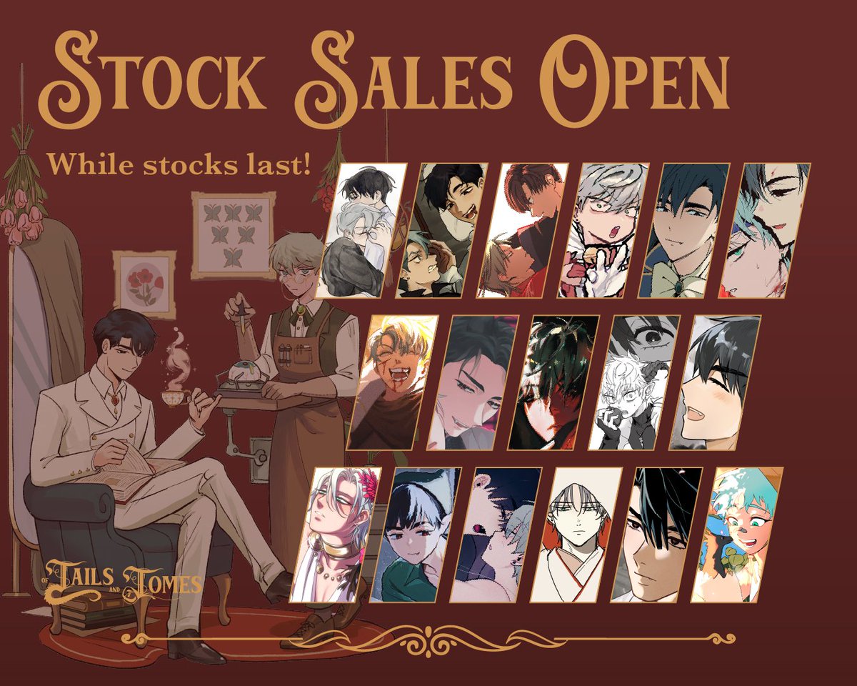[RTs💕] Stock sales now open!

Stocks are limited so don't miss out!s

Link below!
#ivantill