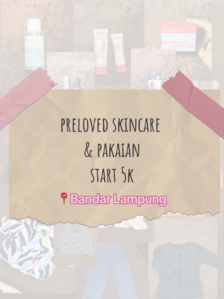 👇🏻preloved 👇🏻 tweet media