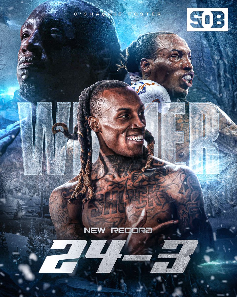 𝐃𝐎𝐌𝐈𝐍𝐀𝐓𝐈𝐎𝐍 🏆

O'Shaquie Foster 𝐃𝐄𝐅𝐄𝐀𝐓𝐒 Stephen Fulton Jr by unanimous decision to claim the WBC interim lightweight title‼️