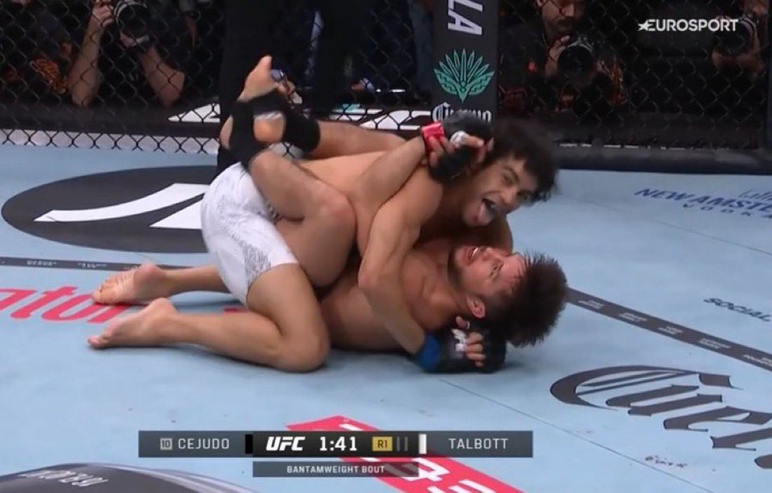 Payton Talbott just took down a Gold fucking medalist and Former 2-division UFC Champion 😭😭