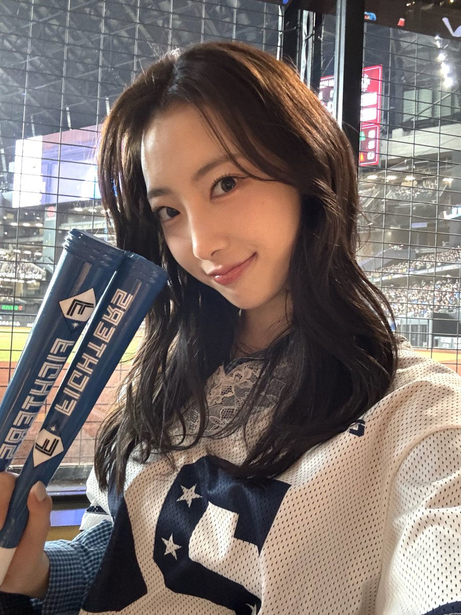 h1-key japan gallery update ⚾️🩵💙 #리이나 #RIINA #リイナ