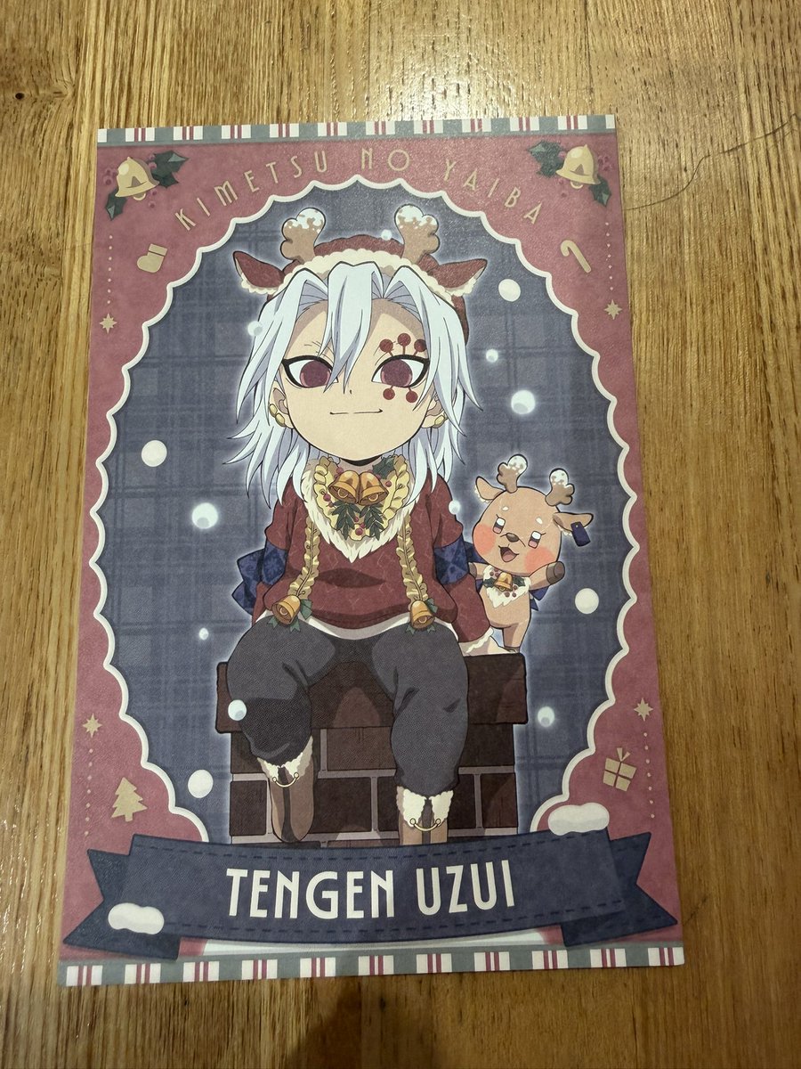 鬼滅の刃 クリスマス スタンディ POP 宇髄天元 マチアソビカフェ