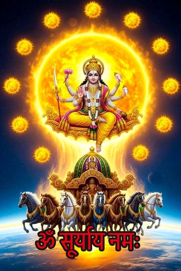 May Surya's radiant light inspire us to embrace each new day as a fresh opportunity for growth, renewal, and transformation.
Jai Surya Dev 🙏