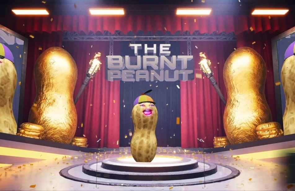 clicked in on the streamer awards to try grab a quick badge and first thing I saw was ironmouse, mori calliope and chibidoki lose the vtuber awards against a fucking peanut... what a world 💀