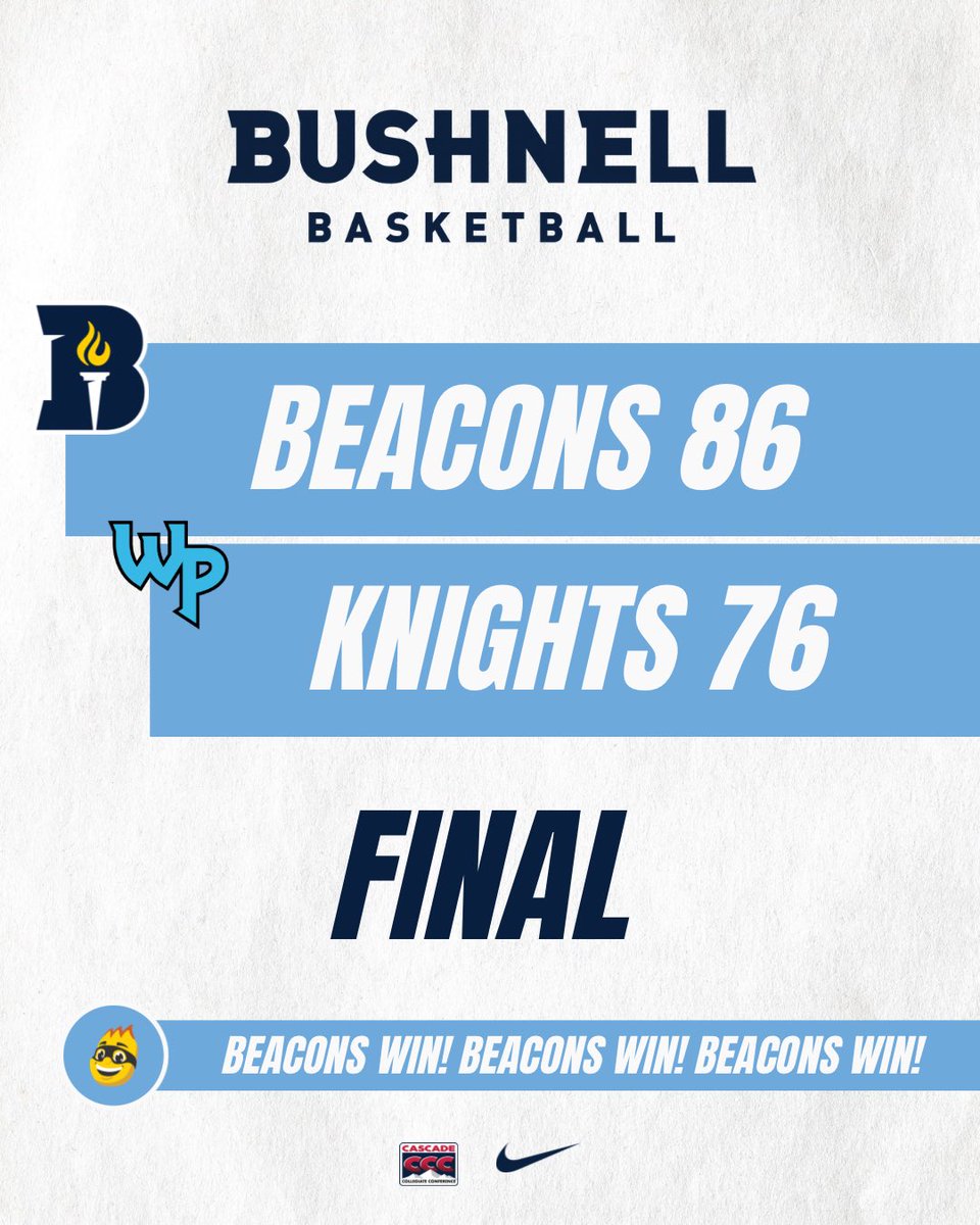 KNIGHT KNIGHT, 2-0 in the CCC‼️

#gobeacons #family