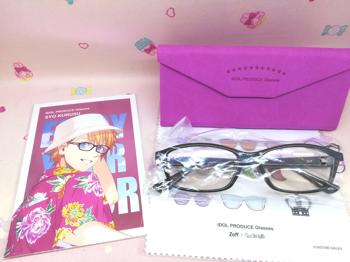 入荷情報】 『うたの☆プリンスさまっ♪』 来栖翔さん Zoffコラボの