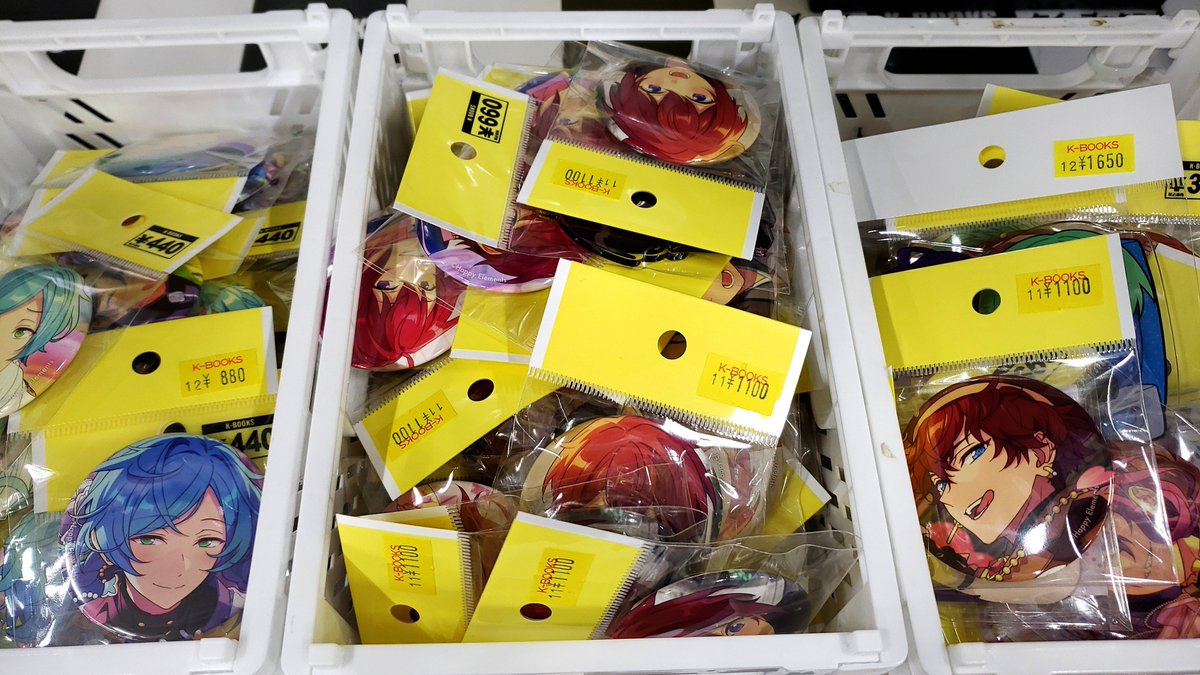 入荷情報】 あんスタ イベコレ コレクション 缶バッジ #kbooks #秋葉原