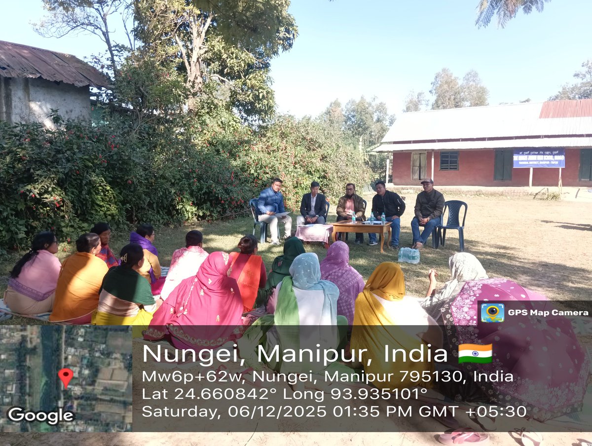PCMGPCs's tweet photo. MWFGP validation conducted at Turel Ahanbi Atoukhong GP office. Held a brief discussion on key indicators with the Panchayat Secretary, ASHA and Anganwadi workers to ensure accurate reporting.
PRA – P. Budhachandra Singh, Manipur
#MWFGP #ModelGP #PanchayatiRaj #MoPR https://t.co/nlJDn1ZDA2