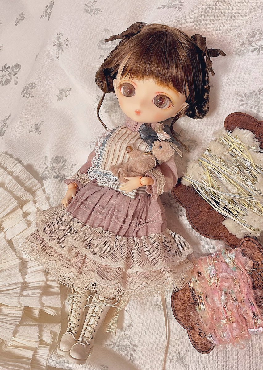 メイジーちゃんお着替え * ♡ *
#harmoniabloom #ハルモニアブルーム