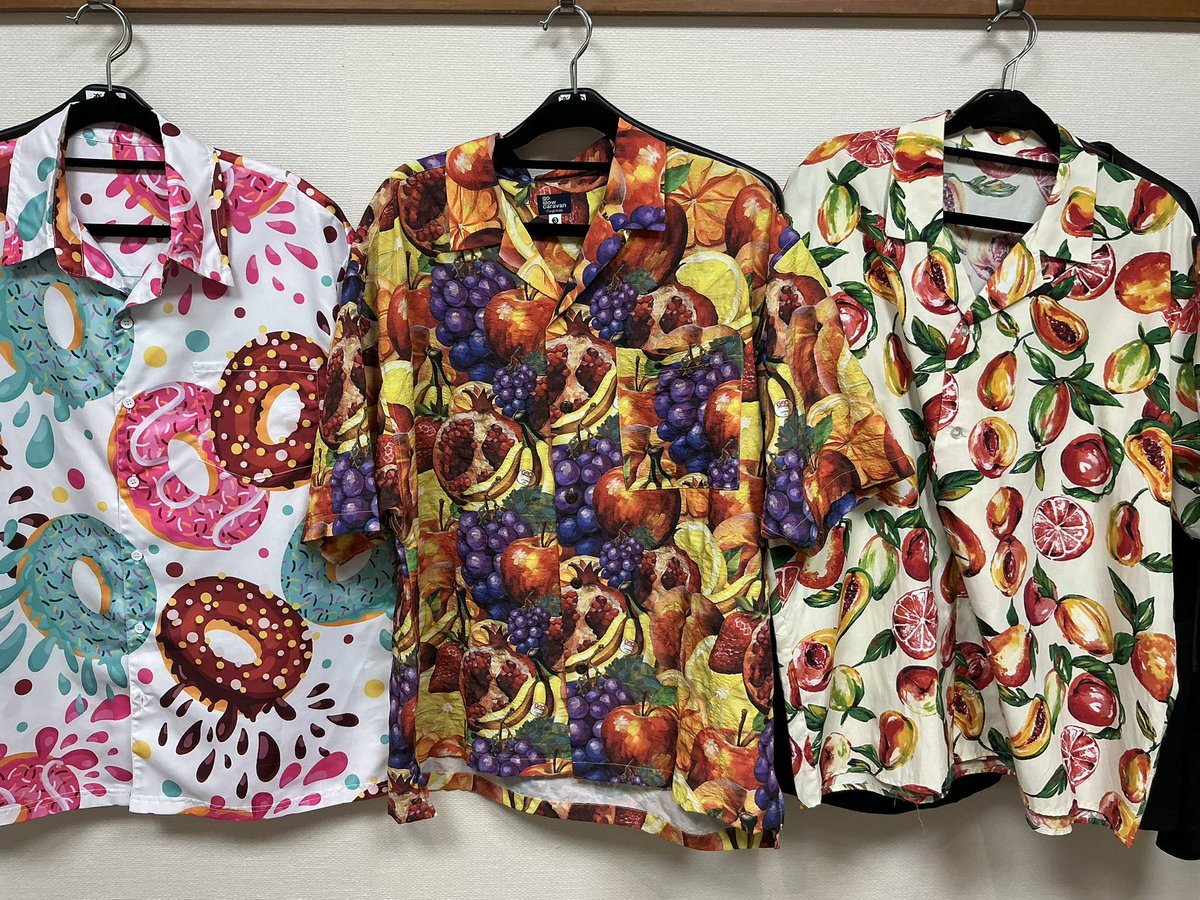 今夜の大阪NHKホール、衣装が3種類（ドーナツ、フルーツ盛り合わせ