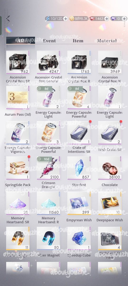 aboutyouzhe_'s tweet photo. WTS LOVE AND DEEPSPACE ACCOUNT (Xavier focused)

-Asia Server
-F2P
-Login Infold
-NV KOD R1
-MN Lumiere R0
-GOA, FS, AB 1/2
-399 Empyrean wish
-10 Deepspace wish

Price: IDR 1.250.000 (Nego ✅)

more : 👇🏻 

wtb jual akun lads lnd acc starter xavier zayne rafayel sylus caleb focus https://t.co/djIMKbxcdC