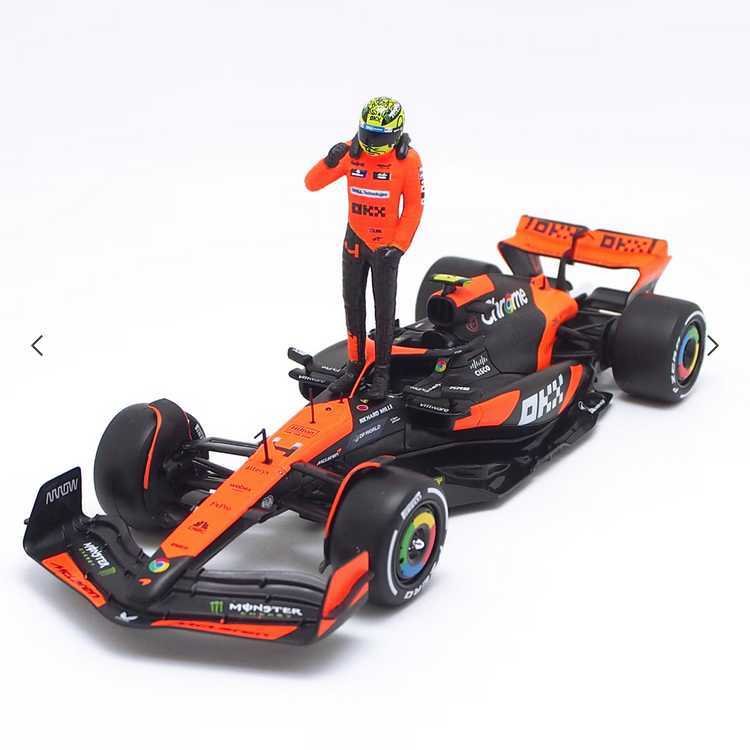 L.ノリスおすすめグッズ😀】 ブラゴ 1/24 マクラーレン MCL38 ランド