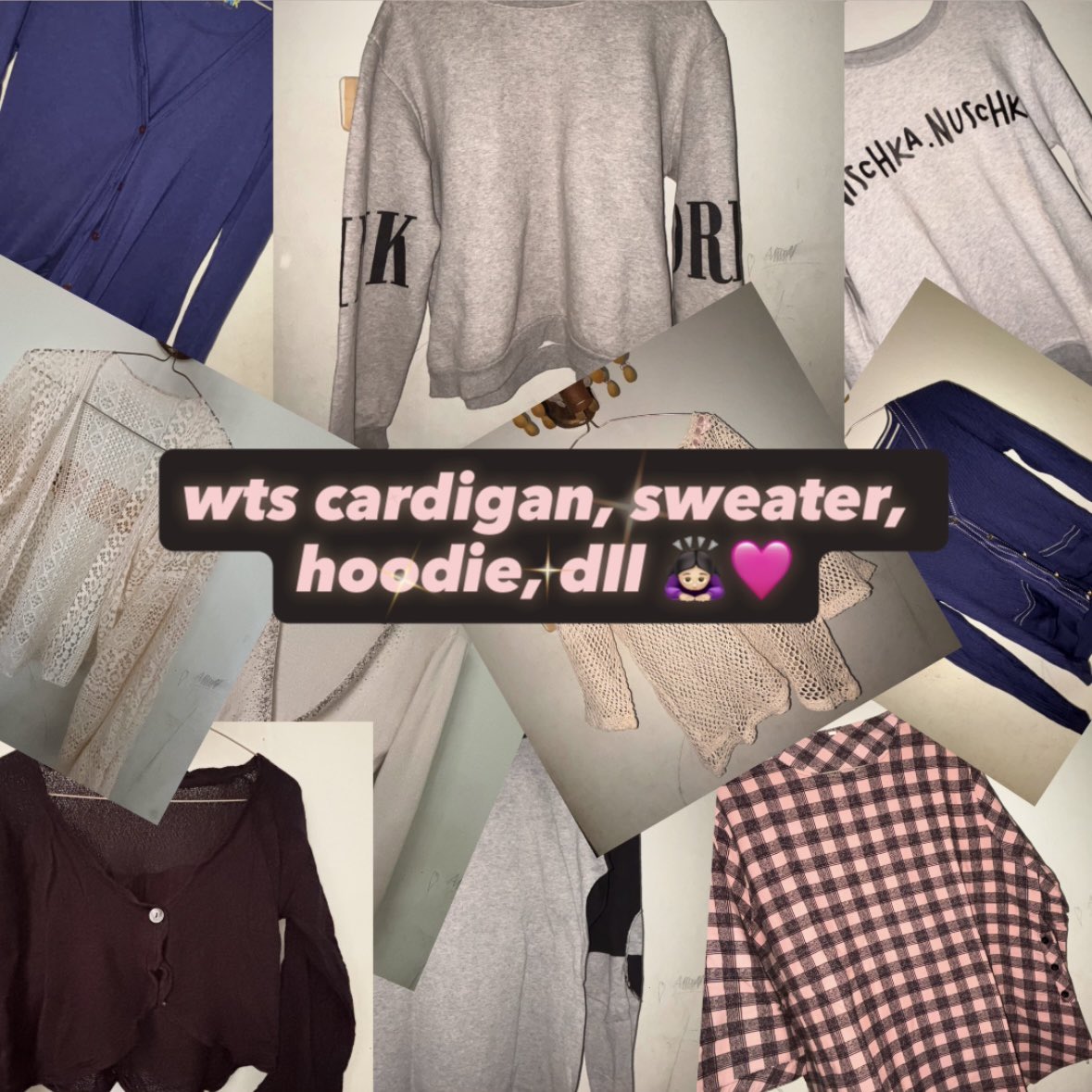klndraf's tweet image. yukkk, buat yang cari cardigan, sweater, dll.. boleh diliat liatt 🙇🏻‍♀️🙇🏻‍♀️