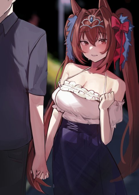 #今年も残りわずかなので今年一番伸びた絵を貼る 
これやな
以下キャプション

成人してトレーナーと飲みに行った帰り道  
少し遠い距離をふたりで歩いてかえる  
肩がすこしふれ
指先がふれる時間が少しずつ長くなる  
意を決して手を絡めたままにする
 (脈あるわ)
おもわずガッツポーズがでた 