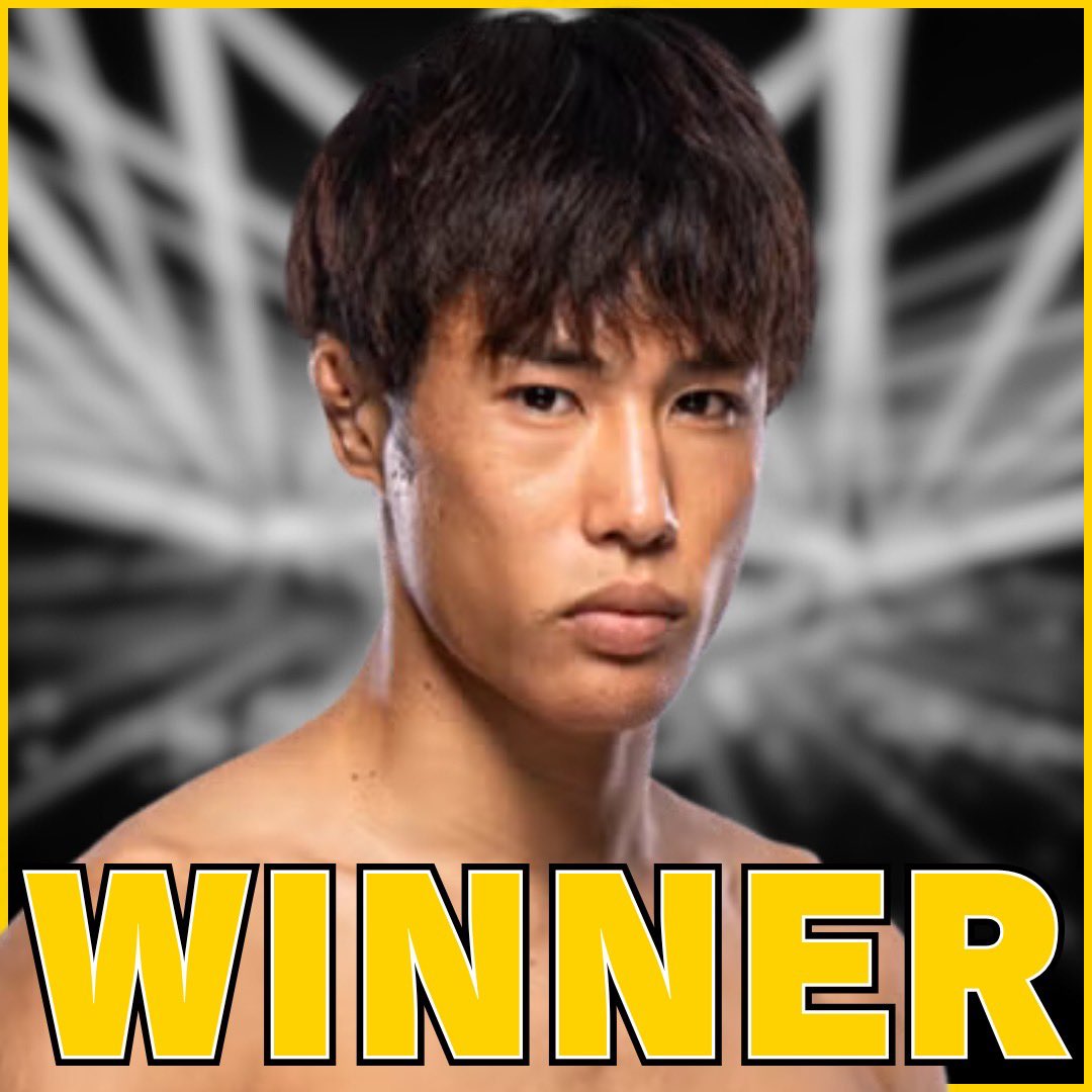 FightsMemory's tweet image. UFC試合結果📝  

5位 平良達郎が2位 モレノに2RKO勝ち！

#UFC323 第12試合
