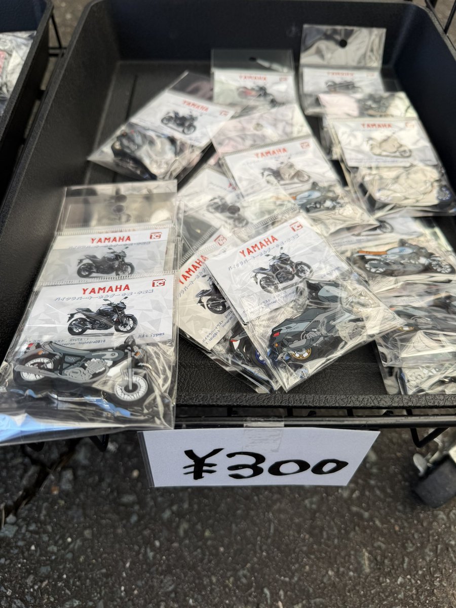 バイクのふるさと浜松です。
ワクワク感無いけど300円で販売していた