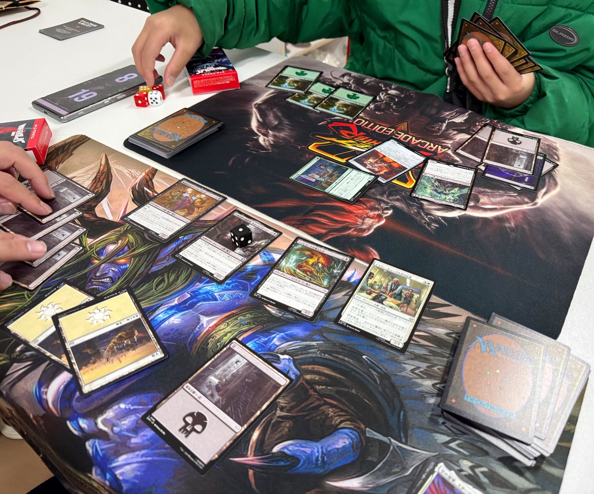 touchxxKDT's tweet image. MTGに小学生プレイヤーさん😆✨

これだよコレ感😭✨ｱﾘｶﾞﾄｰ