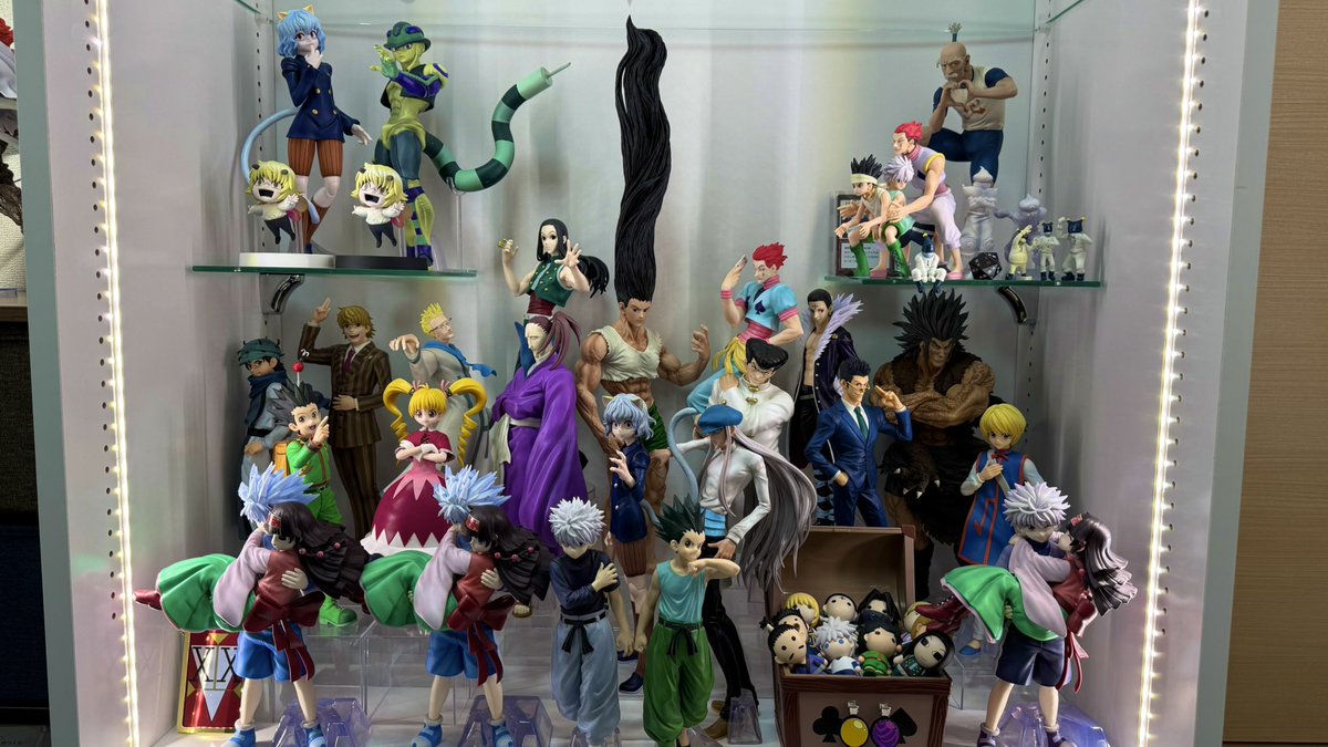 430回自引きHUNTER×HUNTER一番くじディスプレイ完成！