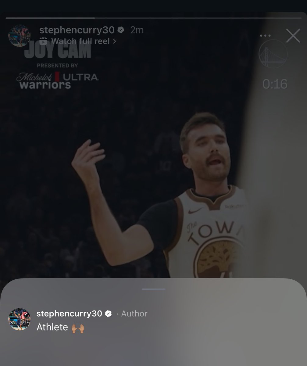 Pat Spencer is Steph Curry approved ✅ 

“Athlete 🙌🏽” 🔥