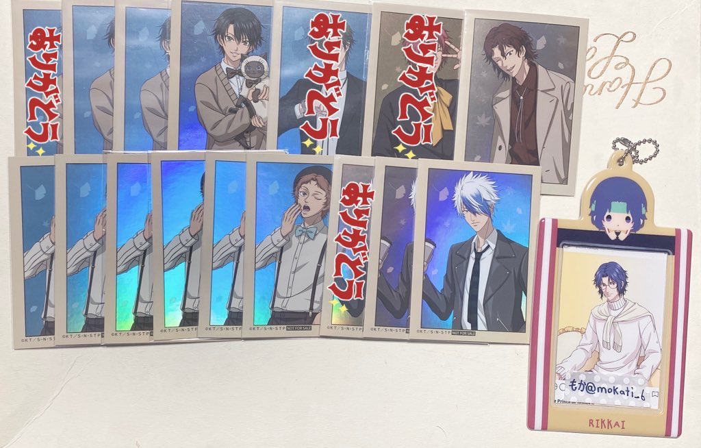 交換】新テニスの王子様 テニプリ POP UP ՏTORE オーロラ缶バッジ