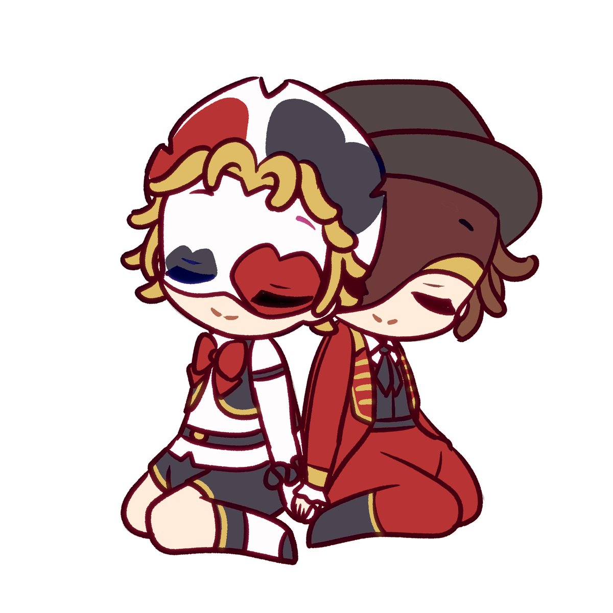 Naruchacha_'s tweet photo. @kuyangtist Thanks for hosting this ✨✨
YCH chibi couple available on #VGen 
Here is the service link https://t.co/BT3AqZrpm0 https://t.co/gjltnqGS2O