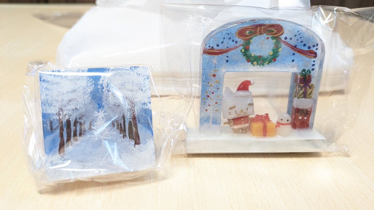 MinaArt3 様、@unyokuriko3 様のコラボ作品が届きました！ 開けた瞬間