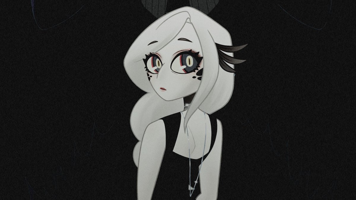 estelle_in_hell's tweet photo. there's only an hour left for tonight's festivities but... someone managed to freshen up and drag herself out of her room.
#HAZBINCHRISTMAS https://t.co/N3X1meG6GF