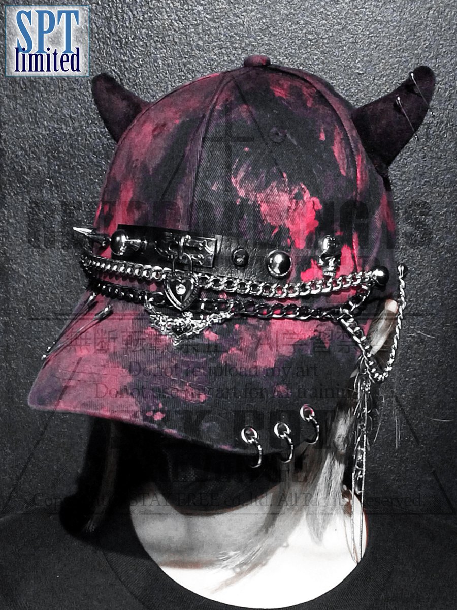 🖤new arrival🖤

SEXPOT TOKYO-secret room-
new item release.
sexpot.jp/new.html#1206

店舗限定１点ものアイテム。
店舗と通販サイトで在庫を共有しているため店舗にて完売する場合がございます。

角キャップ。

#sexpottokyo #secretroom #セクポ