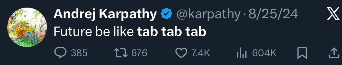 Andrej é igualzinho a mim.