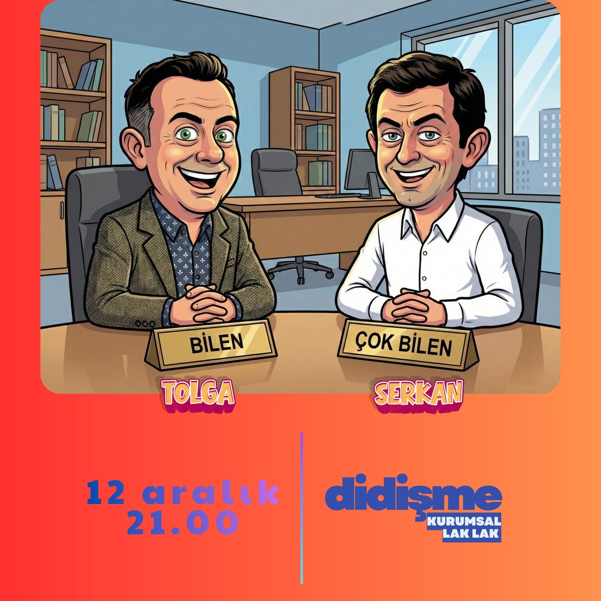 Didişme open.substack.com/pub/serkanoziz… 

"Hep aynı şeylerin anlatılmasından sıkılmadın mı?”

...diye sormasıyla başladı her şey Sevgili Tolga BARE 'nin. Ve olay çok hızlı bir şekilde DİDİŞME 'ye kadar geldi.

Katılım ücretsiz, kayıt olmak için bana mesaj atmak ya da yorum yeterli.