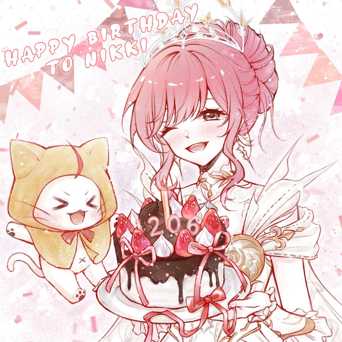 #花咲き誇る夢は祝福の歌となる
#ニキ1206お誕生日おめでとう
#インフィニティニキ
#InfinityNikki
