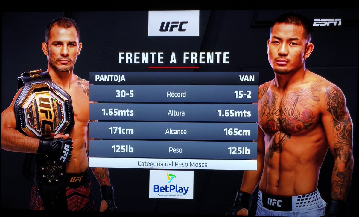MiyakoAckerman's tweet photo. 😎🍷 Noche de UFC 🍷😎

👀 Le voy a Pantoja 👀

🥳 Ánimo campeón 🥳

#ufc #Pantoja #Van #mma #MMATwitter #artesmarcialesmixtas #espn #UFC323 #LasVegas #ufcfightnight #ufcnight https://t.co/n3TTGTRKbY