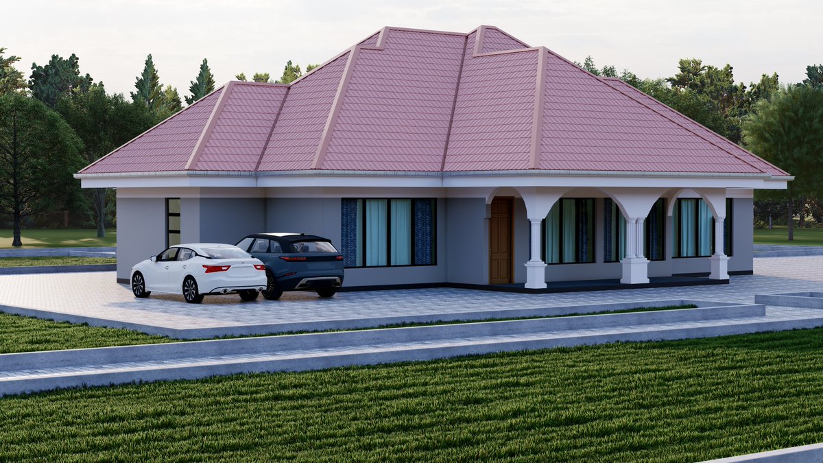 JCLDESIGNS254's tweet image. Good morning 🌞
Wake up to the comfort of a well designed 4 bedroom bungalow. 
A peaceful start to your Sunday.
#BungalowLife #ModernHomeDesign