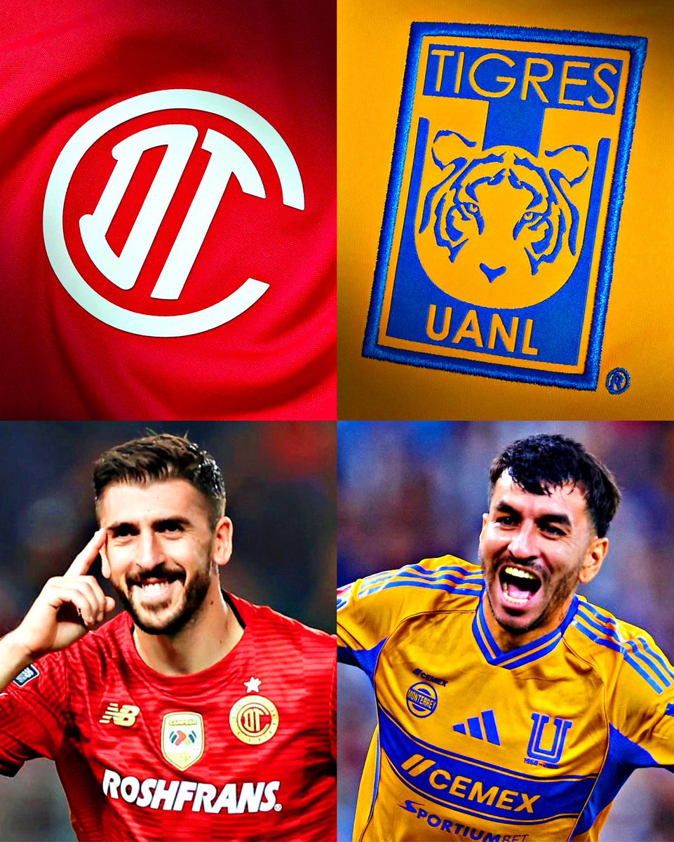 🚨🤯 CONFIRMED: THE LIGA MX FINAL FOR THE APERTURA 2025 IS OFFICIALLY SET! 🏆🍿

TOLUCA VS TIGRES 

This will be absolutely spectacular. ‼️