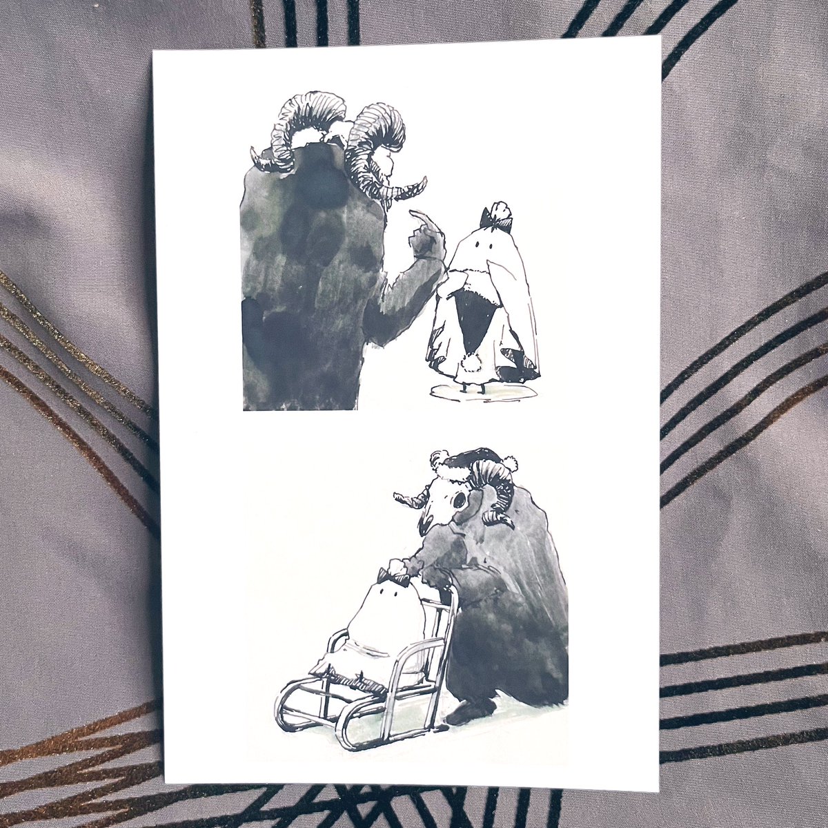 ポストカード展『+P20 2』がまもなく始まります。今回自分でも