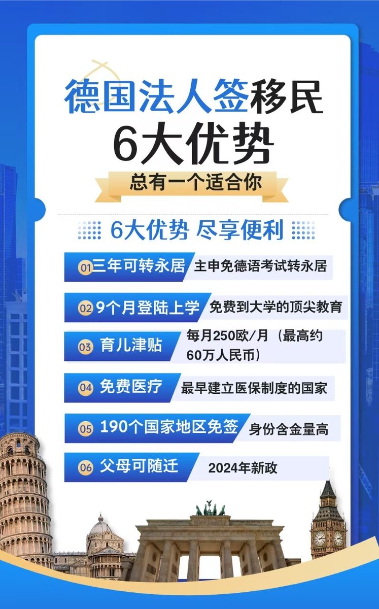 德国法人签还有一个优势是不需要无犯罪记录证明🤭