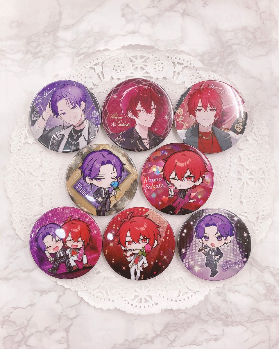 しまさか となりの坂田 ラスフレ 缶バッジ 🎀入荷情報🎀 浦島坂田船 志麻 となりの坂田 しまさかBDライブ2025