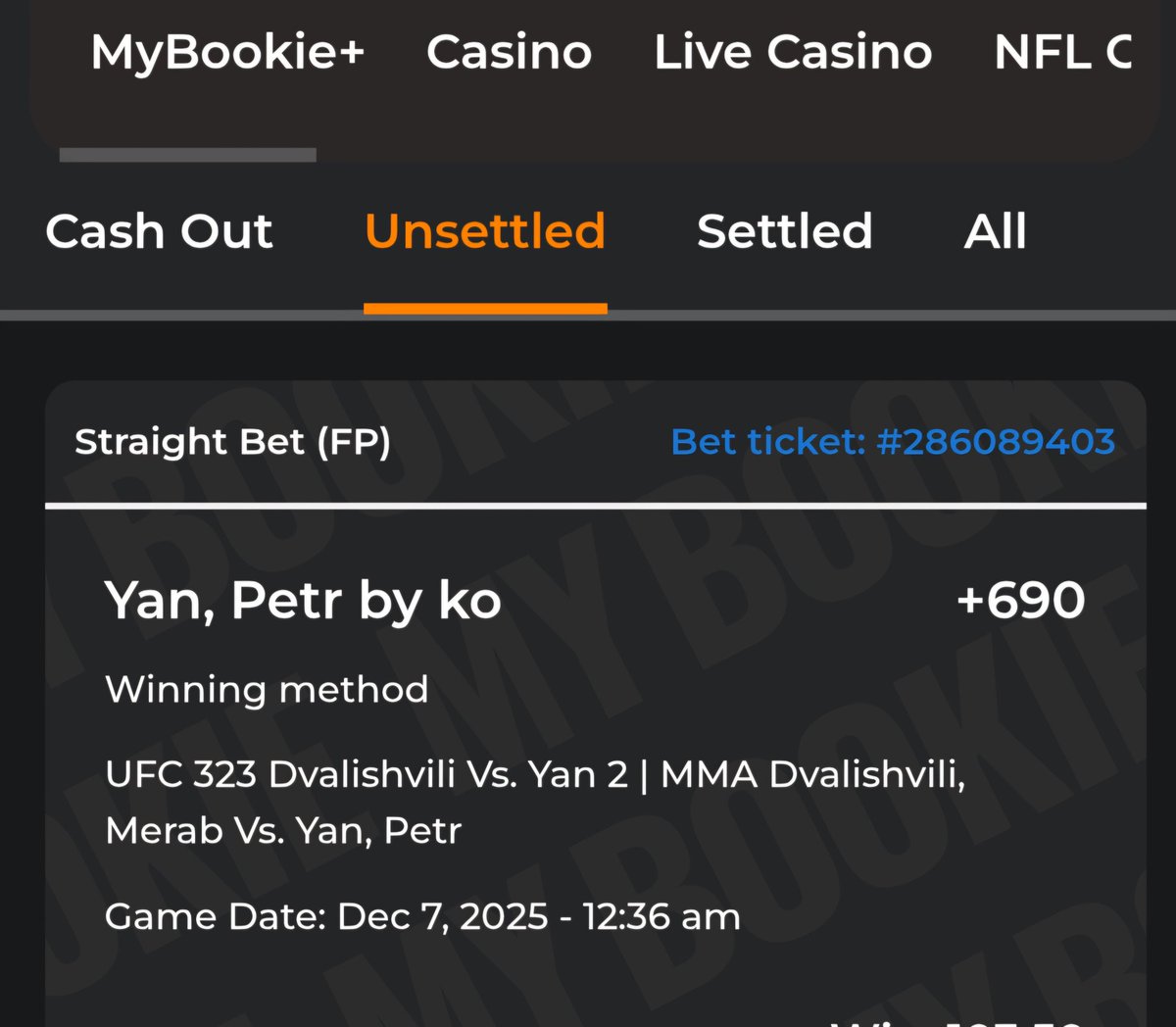 Fk we ball got yan by KO #UFC323