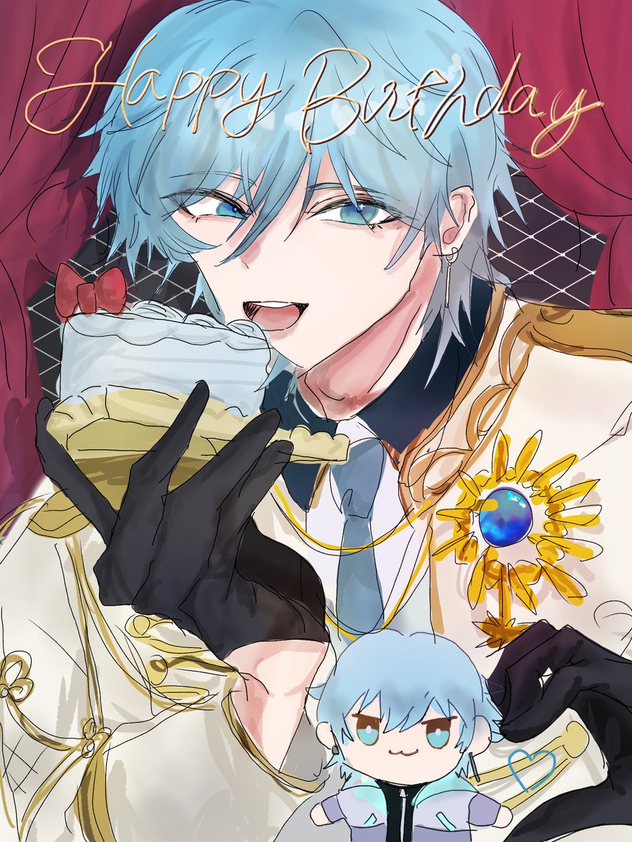 Lapisくんお誕生日おめでとうございます🍰🎉 #らぴすくん生誕祭2025