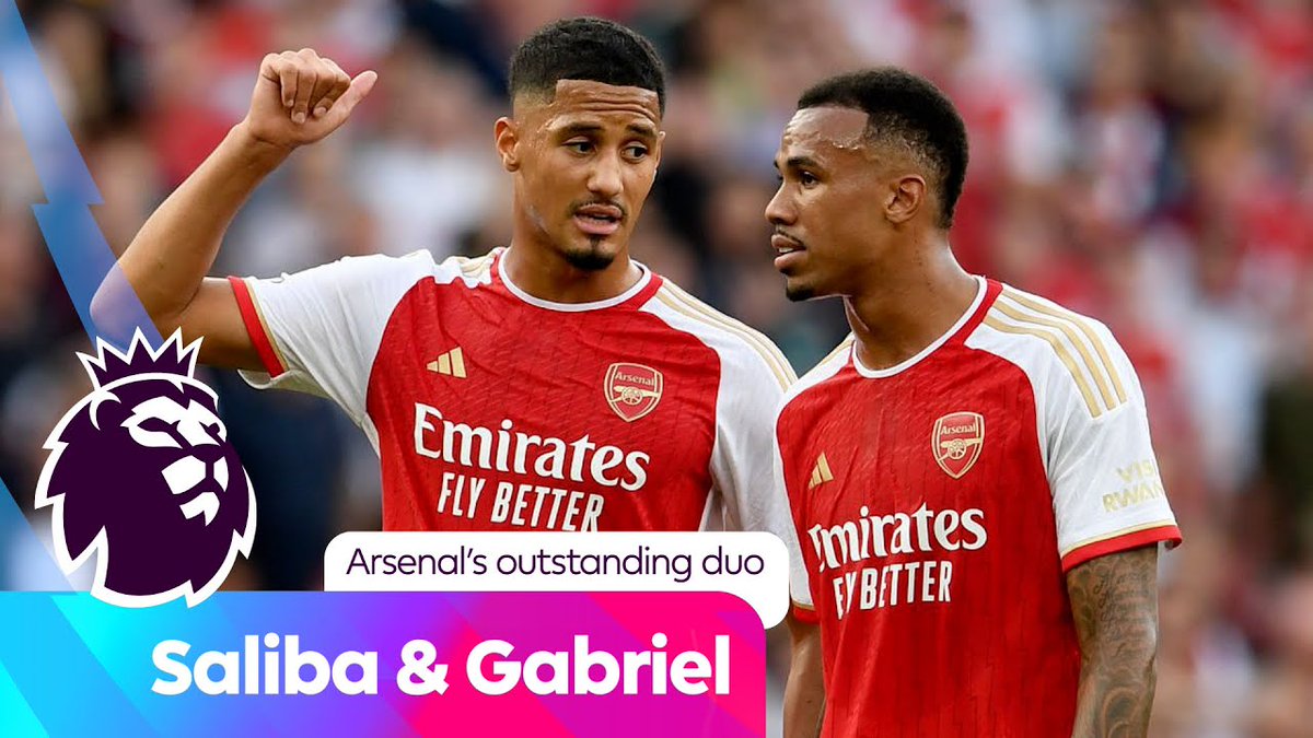 Can't thank Emery and Edu enough for bringing the Saliba Gabriel duo at Arsenal. This is the pairing that sold us dreams to glory from the slums of mediocrity.

Without them we are just another Wolverhampton Wanderers.

#afc #Arsenal
