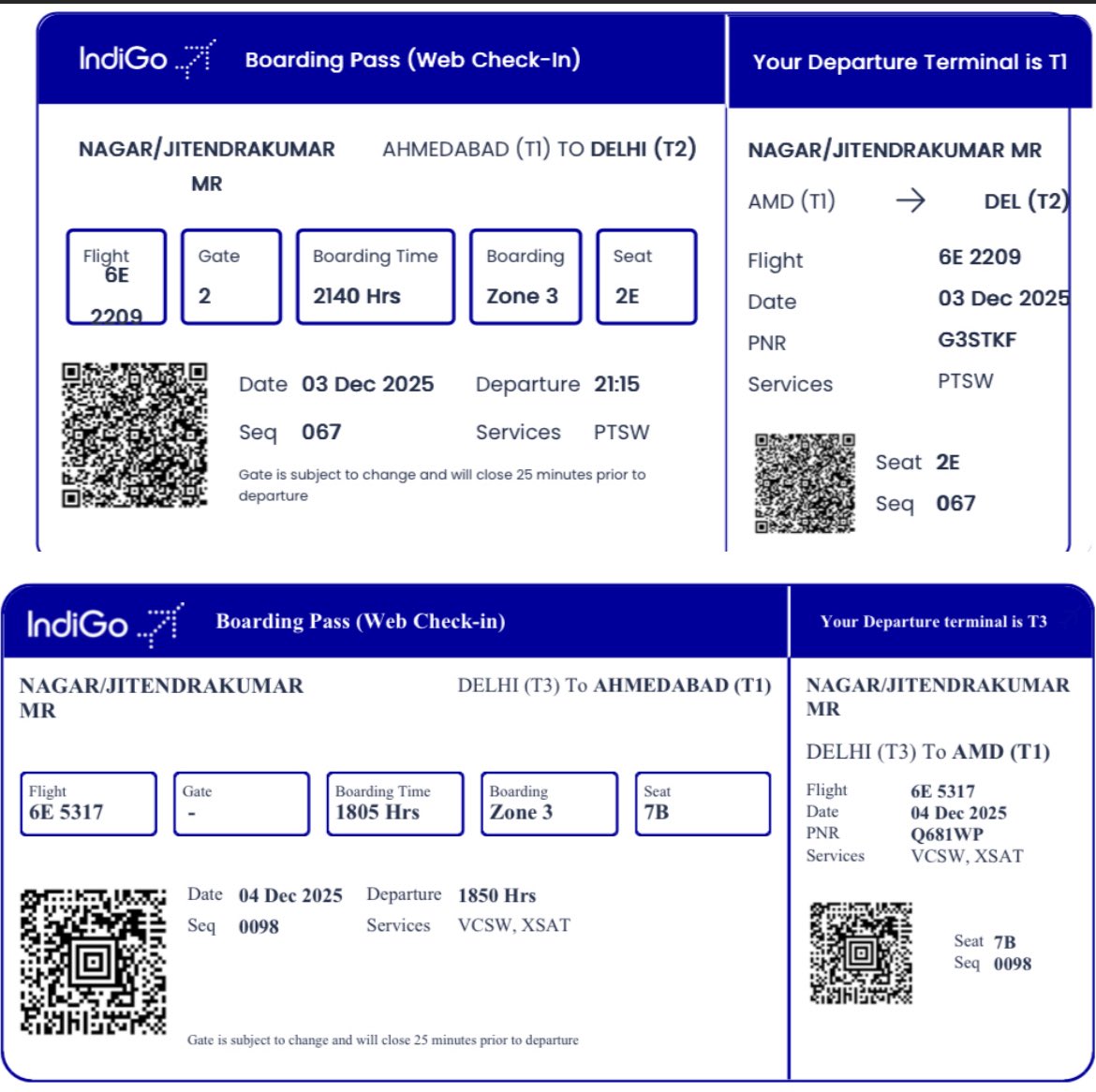 NagarJitendra's tweet image. I was personally present at the airport. This was not a routine system failure by IndiGo; it was a deliberate and unlawful tactic aimed at bringing the government to its knees. Incidents like this can also pose a serious threat to the country’s internal security in the future.