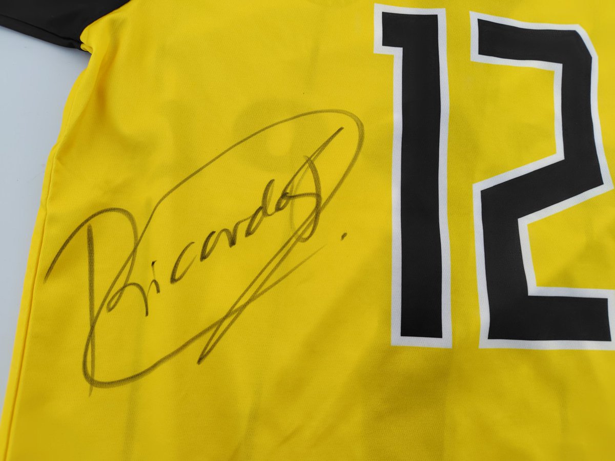 サイン会、リカルド監督でしたー！！🙌 ありがとうございますー！と