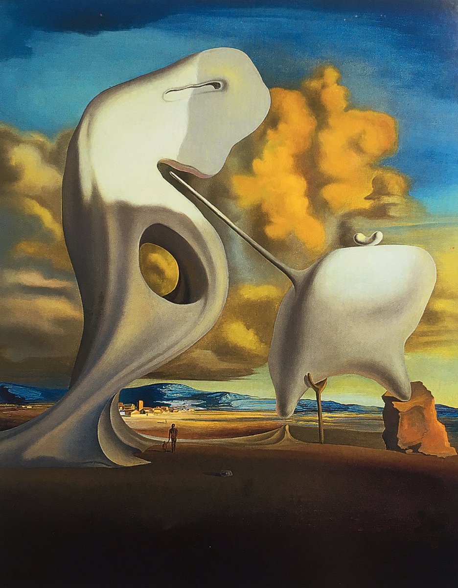 サルバドール・ダリ （Salvador Dali、1904-1989） 『ミレーの建築学的
