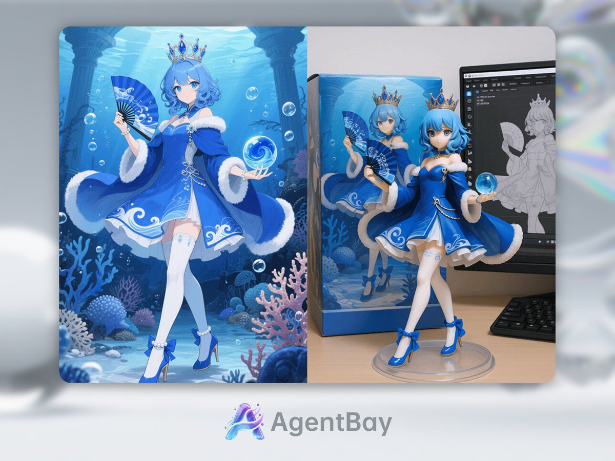 💡 From concept ➜ collectible ✨

AI artists are about to launch entire Agent-powered storefronts — create characters, mint Agents, and let fans own, hire, and trade their worlds.

This is where digital creativity becomes an economy.
Welcome to AgentBay. 💫

#DigitalCollectibles
